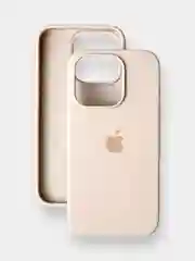 Кремовый чехол iPhone, Айфон 11, 13, 14, 15, Про Макс, Pro Max, силиконовый Silicone Case