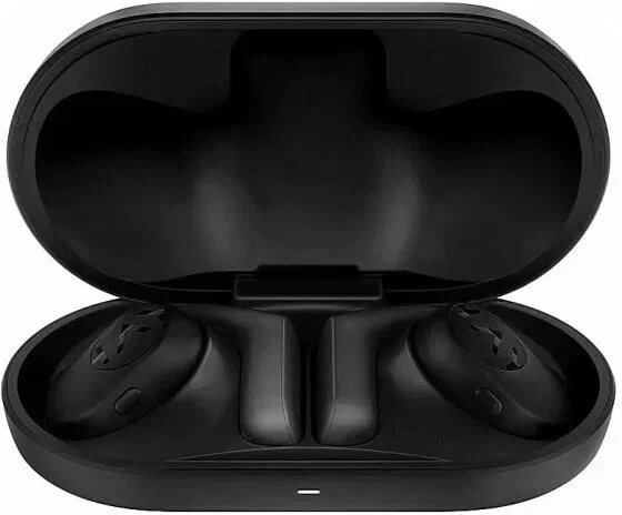 Черный беспроводные наушники Xiaomi Haylou PurFree Buds OW01