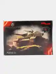 Зеленый пазл по игре World of Tanks, 54 элемента