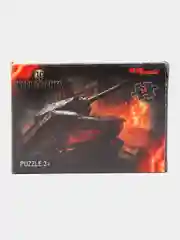Черный пазл по игре World of Tanks, 54 элемента