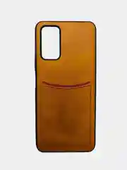 Коричневый чехол с визитницей, карманом Samsung A20/A30/A31/A71/A91/A41/A50/A50S/A21S/A9 2018/A7 2018