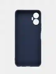 Синий силиконовый чехол для ITEL Vision 5 Plus (Ител Вижен 5 Плюс), прозрачный