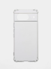 Силиконовый чехол для Google Pixel 8 (Гугл Пиксель 8), прозрачный