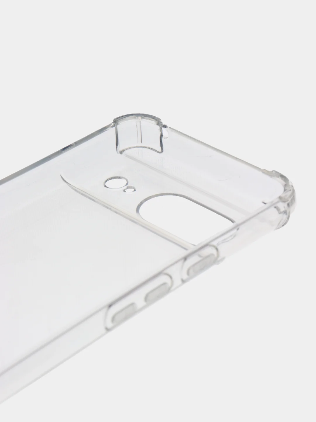 Прозрачный силиконовый чехол для Google Pixel 8 (Гугл Пиксель 8), прозрачный