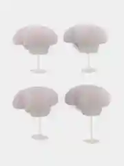 Синий меланж зажимы для постельного белья (4 шт.)