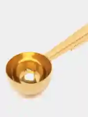 Золотой ложка с зажимом, для кофе