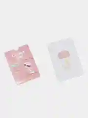Коралловый чехол для карт и проездных билетов