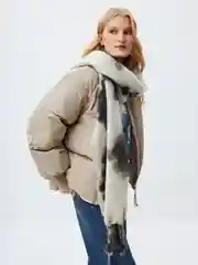 Разноцветный шарф женский Sela 180* 30 см