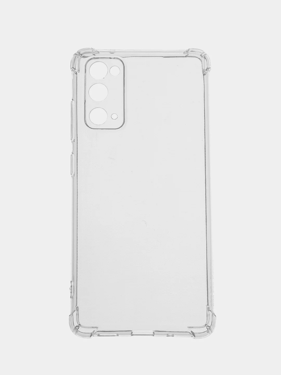 Марсала чехол Samsung Galaxy S20 FE / Самсунг С20 ФЕ, прозрачный, силиконовый, противоударный