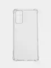 Марсала чехол Samsung Galaxy S20 FE / Самсунг С20 ФЕ, прозрачный, силиконовый, противоударный