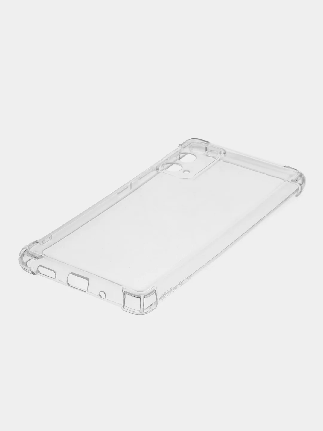 Марсала чехол Samsung Galaxy S20 FE / Самсунг С20 ФЕ, прозрачный, силиконовый, противоударный