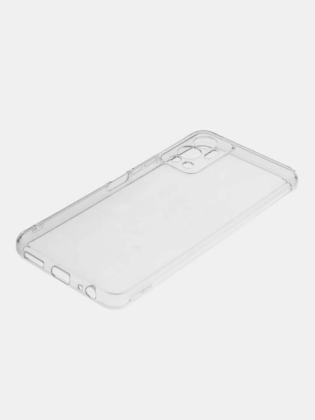 Прозрачный чехол Infinix Hot 12, Инфиникс Хот 12, прозрачный, силиконовый, противоударный