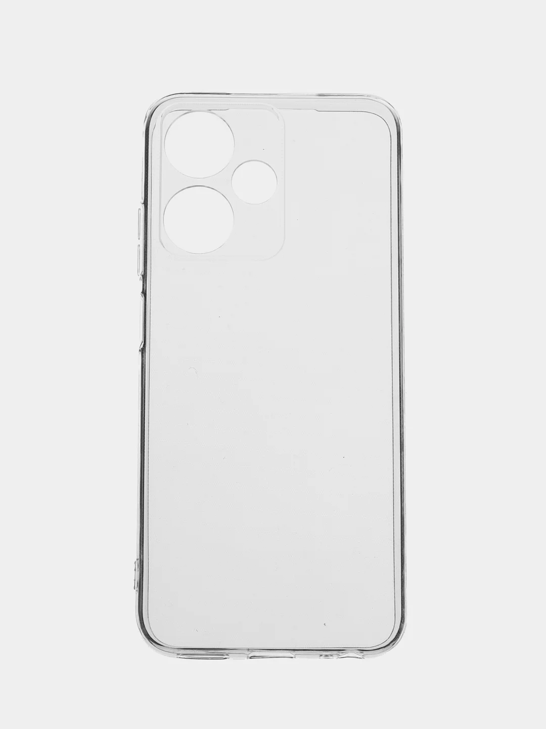 Прозрачный чехол Infinix Hot 30 Play Инфиникс Хот 30 Плей, прозрачный, силиконовый, с защитой камеры