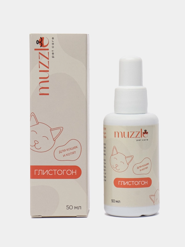 Комплекс трав Глистогон, для кошек, Muzzle, 50 мл