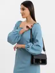 Тёмно-зелёный сумка через плечо, маленькая кросс-боди