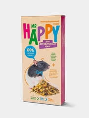 Корм сухой для декоративных крыс MR HAPPY, 400 г