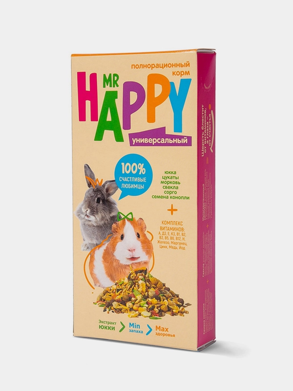 Корм сухой MR HAPPY "Универсальный", 400 г