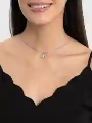 Ледяной цепочка с подвеской "Сердце"