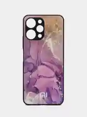 Пурпурный чехол для Xiaomi Redmi 12 (Сяоми Редми 12), пластиковый, глянцевый