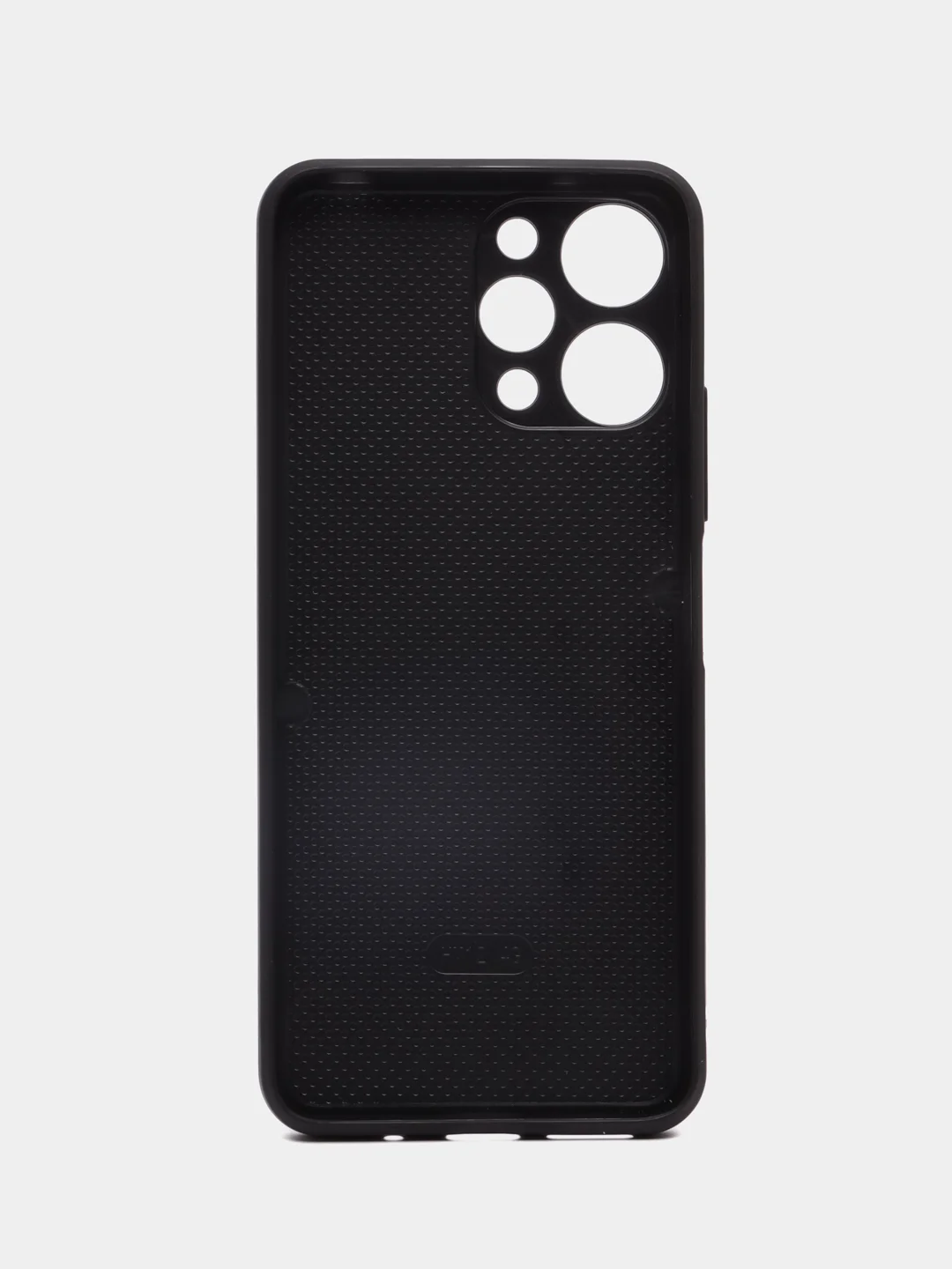 Серый чехол для Xiaomi Redmi 12 (Сяоми Редми 12), пластиковый, глянцевый