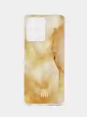 Желтый чехол для Xiaomi Redmi Note 12 4G (Редми Нот 12 4Г), пластиковый, глянцевый