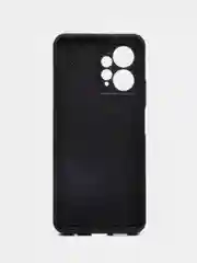 Серый чехол для Xiaomi Redmi Note 12 4G (Редми Нот 12 4Г), пластиковый, глянцевый