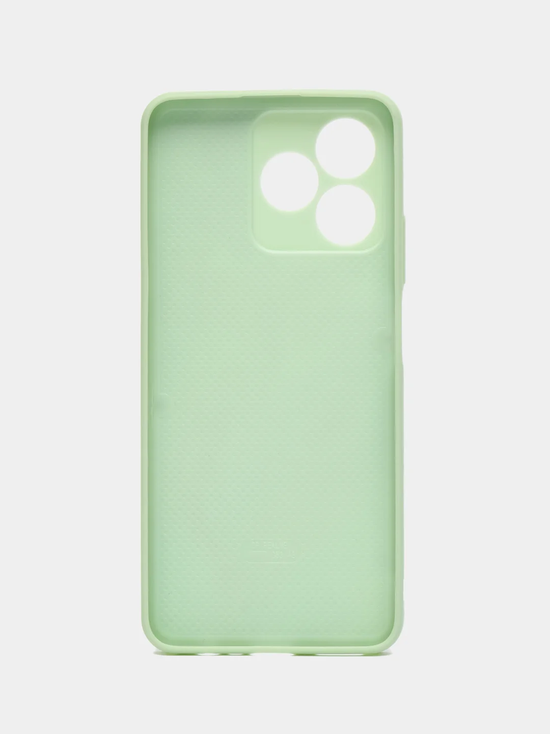 Бирюзовый чехол для Realme C51 / C53 / Реалми С51 / С53 / Realme Note 50 пластиковый, глянцевый