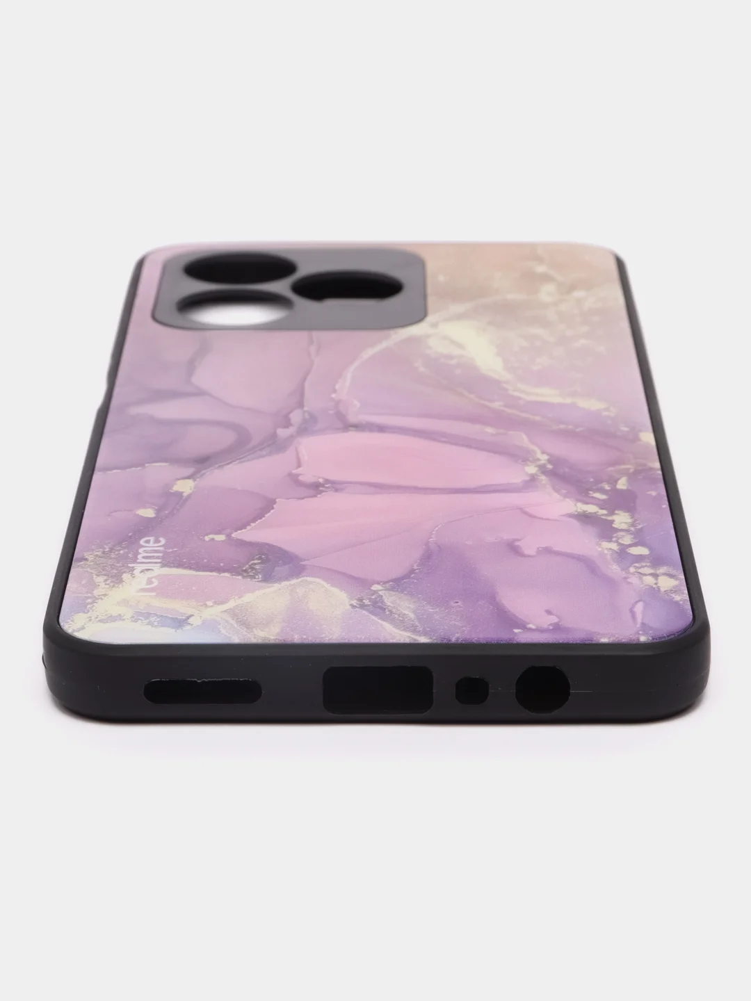 Пурпурный чехол для Realme C51 / C53 / Реалми С51 / С53 / Realme Note 50 пластиковый, глянцевый