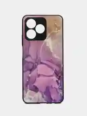 Пурпурный чехол для Realme C51 / C53 / Реалми С51 / С53 / Realme Note 50 пластиковый, глянцевый
