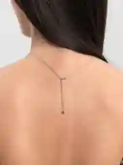 Зеленый цепочка с подвеской "Сердце"