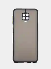 Темно-синий чехол Xiaomi Redmi Note 9s, Note 9 Pro, Note 9 Pro Max Редми Нот 9с пластиковый матовый