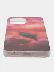 Коралловый чехол для Xiaomi Redmi 12 / Сяоми Редми 12, силиконовый, с рисунком