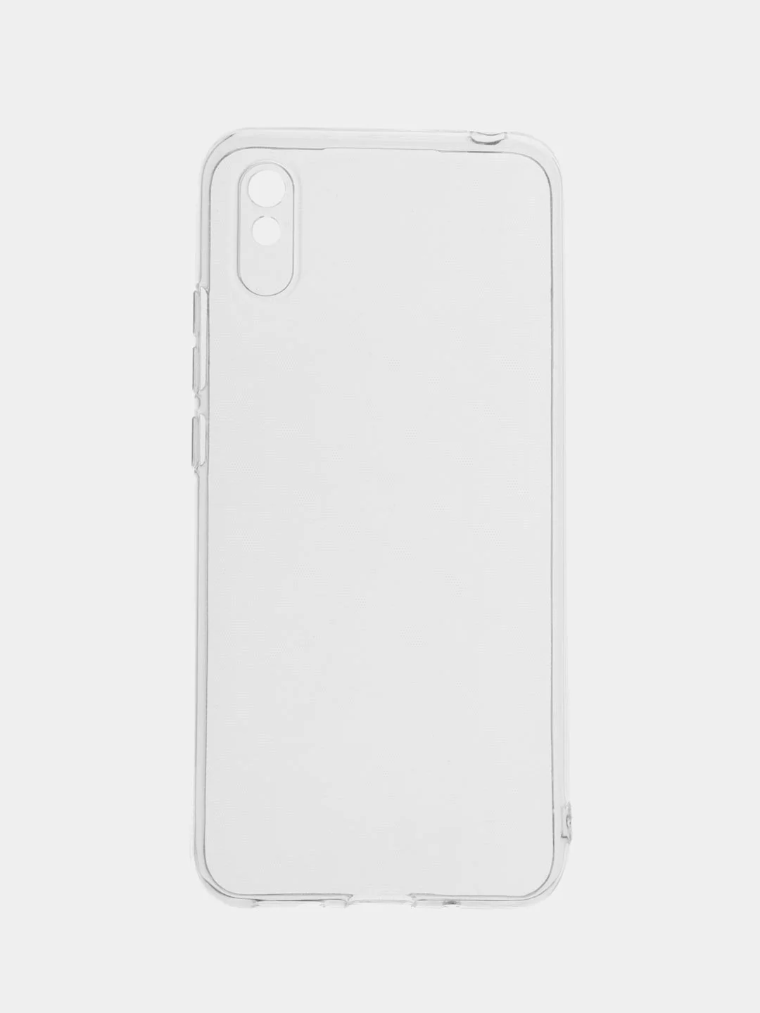 Прозрачный чехол для Xiaomi Redmi 9A (Сяоми Редми 9А) силиконовый, матовый, цветной