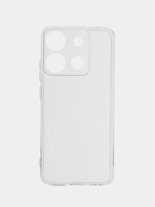 Чехол Spark Go 2023, Pop 7, 7 Pro, Smart 7, Смарт 7, прозрачный, силиконовый, с защитой камеры