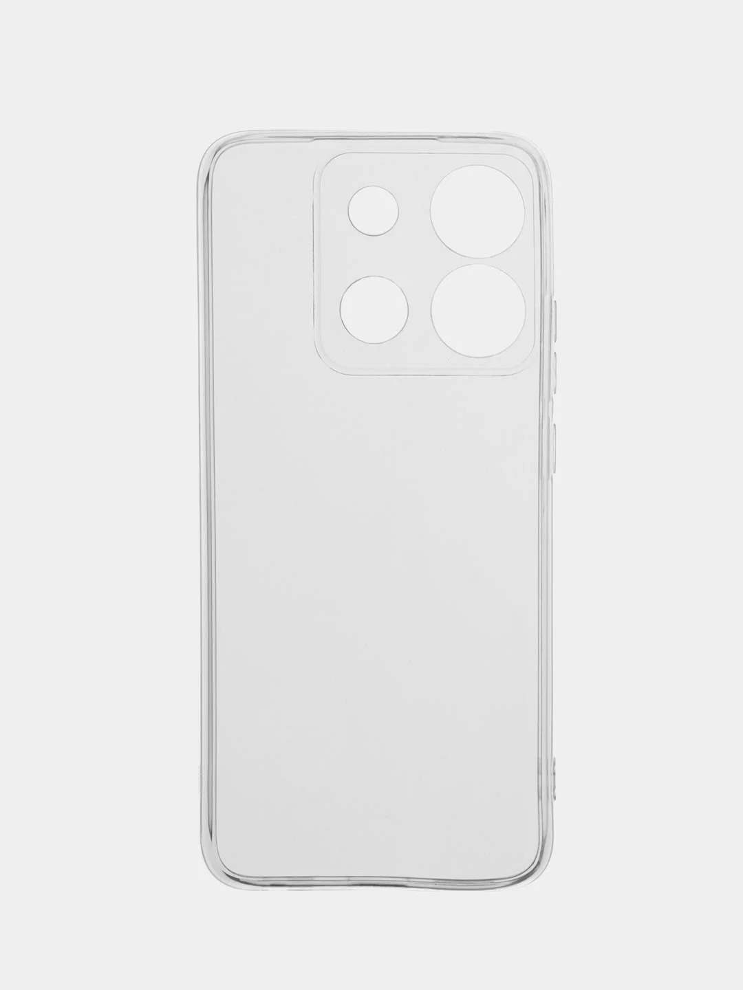 Прозрачный чехол Spark Go 2023, Pop 7, 7 Pro, Smart 7, Смарт 7, прозрачный, силиконовый, с защитой камеры