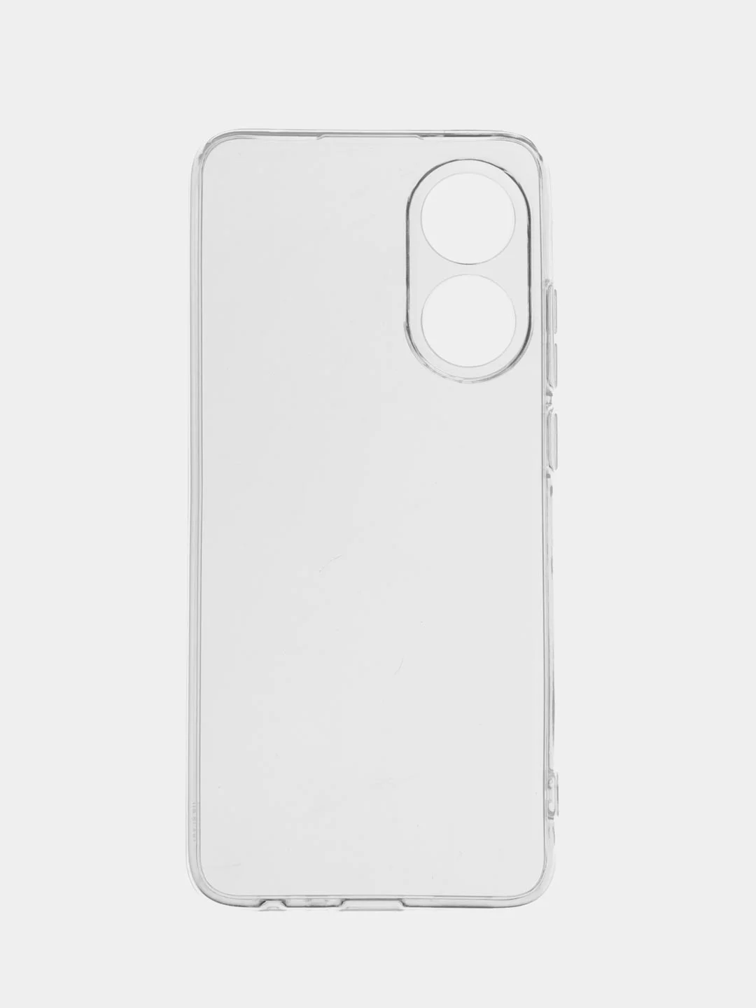 Прозрачный чехол Oppo A78 / Оппо А78, прозрачный, силиконовый, с защитой камеры