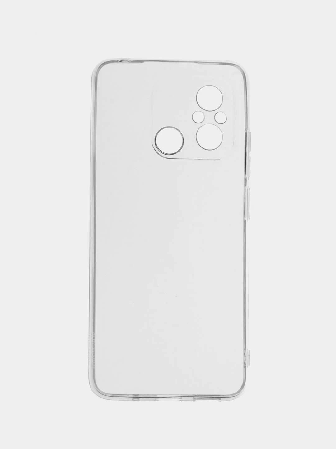 Прозрачный чехол для Xiaomi Redmi 12C (Сяоми Редми 12С), силиконовый, матовый