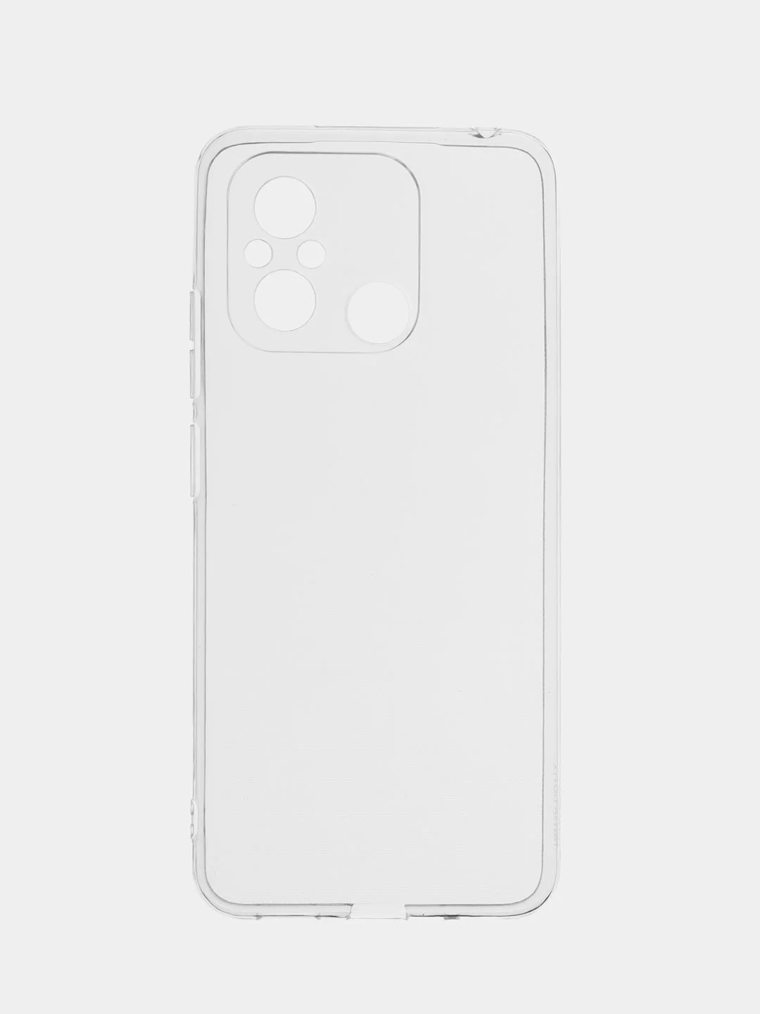 Прозрачный чехол для Xiaomi Redmi 12C (Сяоми Редми 12С), силиконовый, матовый