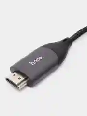 Кабель UA16 HDMI to TYPE-C, 4К 30 Hz, 2 метра, черный