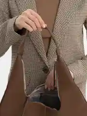 Коричневый сумка женская