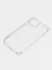 Чехол для телефона Apple iPhone 15, силиконовый, прозрачный, усиленный