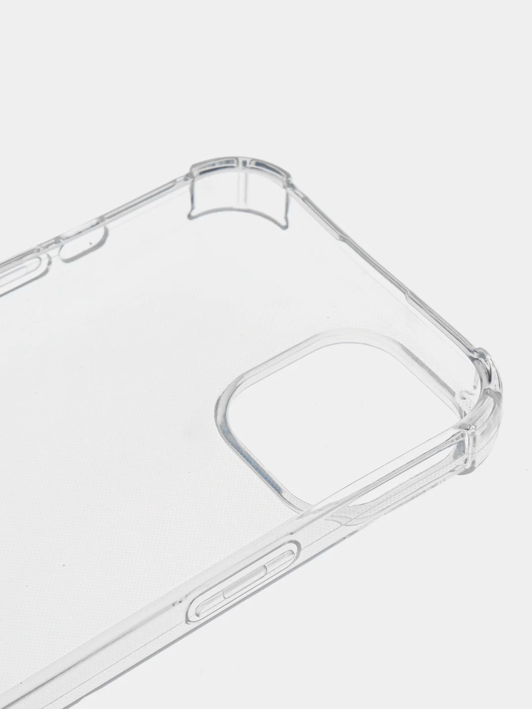 Чехол для телефона Apple iPhone 15, силиконовый, прозрачный, усиленный