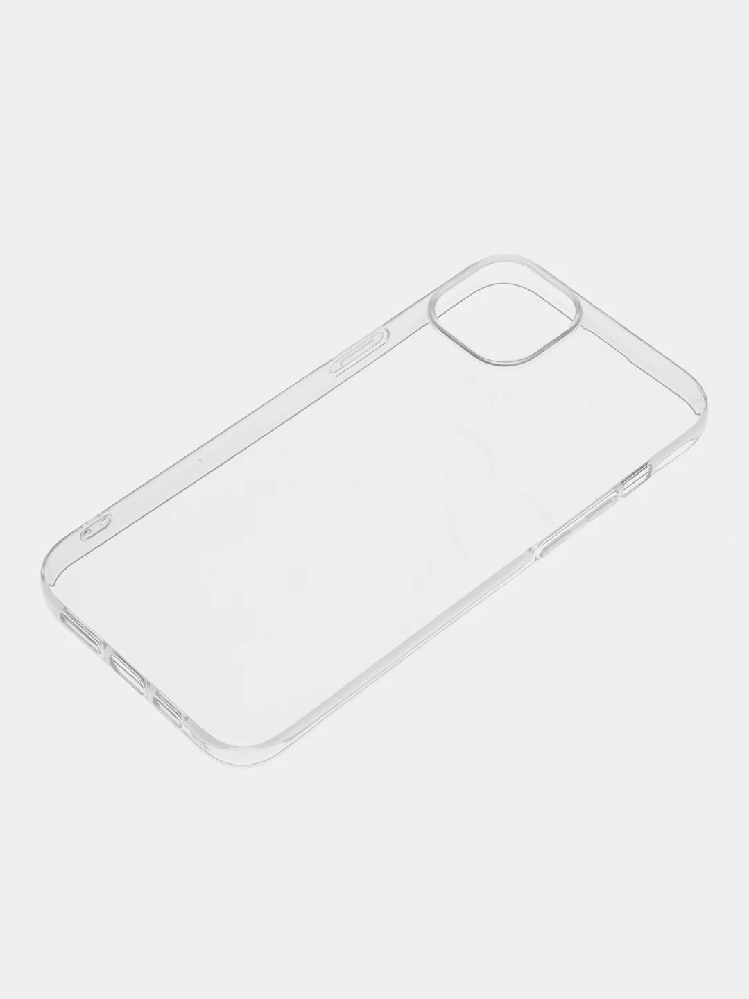 Чехол для телефона iPhone 14 Plus, силиконовый, прозрачный