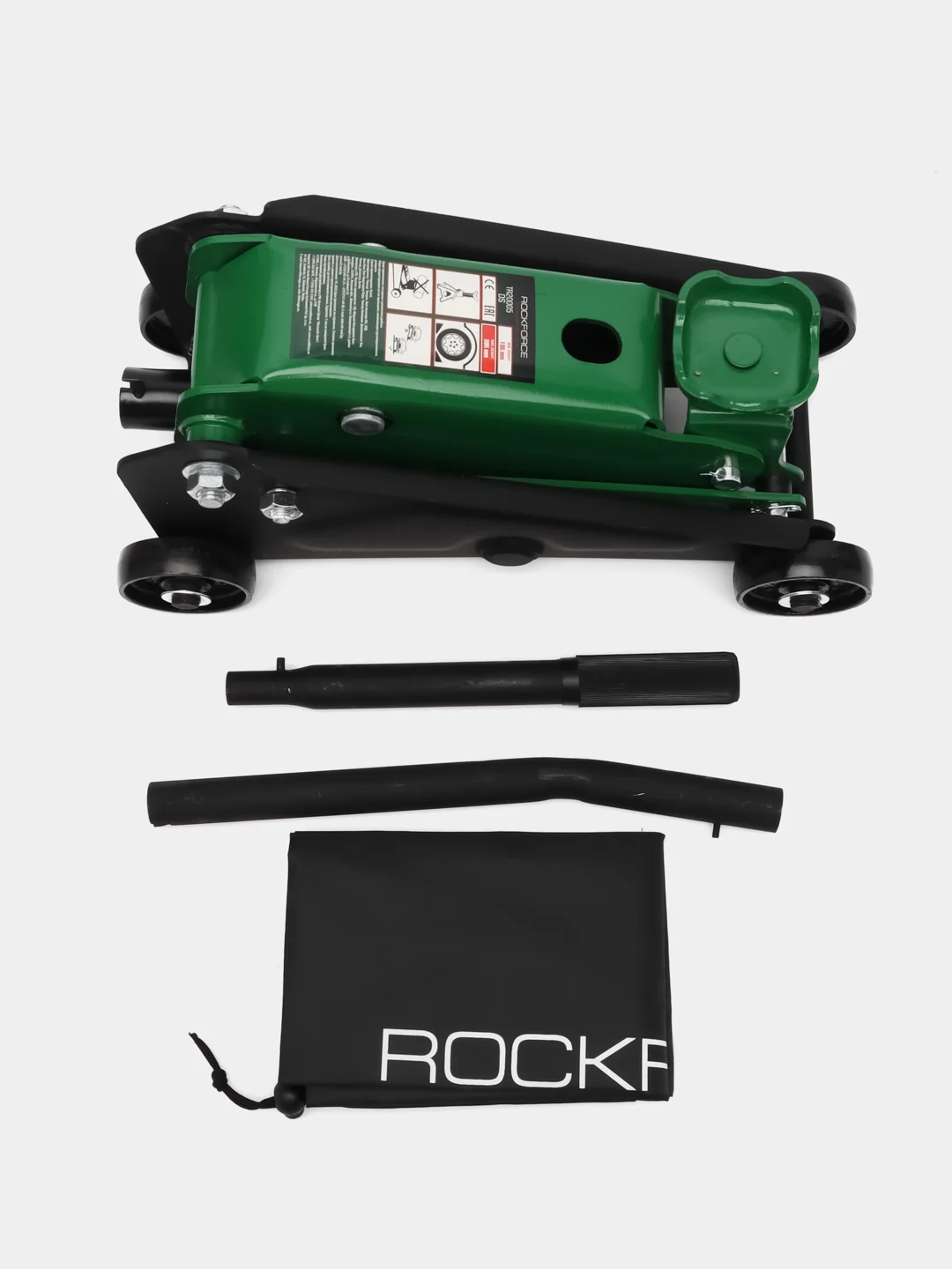 Домкрат подкатной гидравлический ROCKFORCE, компакт 2,5 т, TR20005