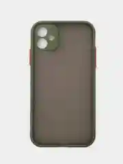 Зеленый чехол для iPhone "Matt", айфон 6 6s 7 8 Plus SE X Xs XR 11 12 Pro Max mini