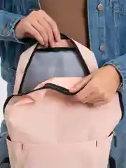 Пудровый рюкзак Mini Casual Colorful Backpack, городской, из водоотталкивающего нейлона