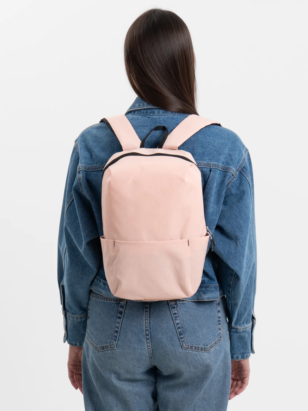 Пудровый рюкзак Mini Casual Colorful Backpack, городской, из водоотталкивающего нейлона
