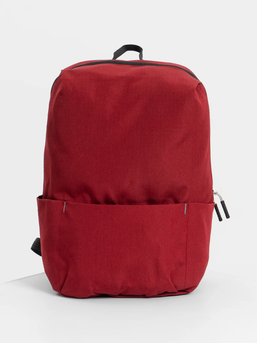 Бордовый рюкзак Mini Casual Colorful Backpack, городской, из водоотталкивающего нейлона