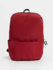Бордовый рюкзак Mini Casual Colorful Backpack, городской, из водоотталкивающего нейлона