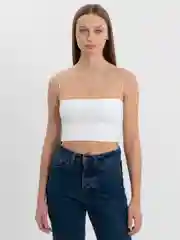 Белый топ женский